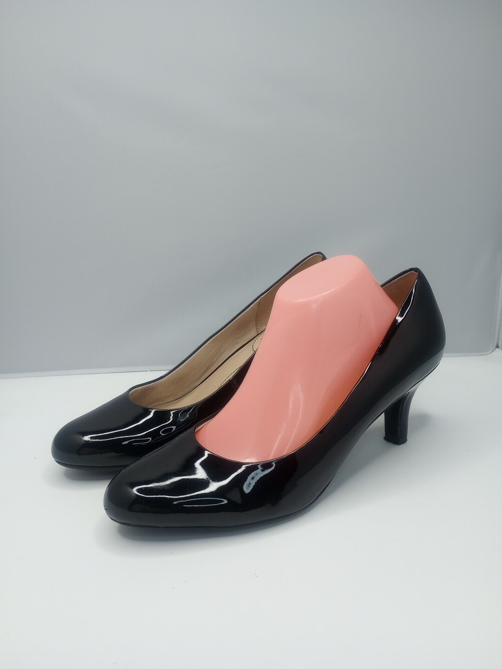 LifeStride Soft System Women's Parigi Pump Dress Shoes Size 11M Black Patent
